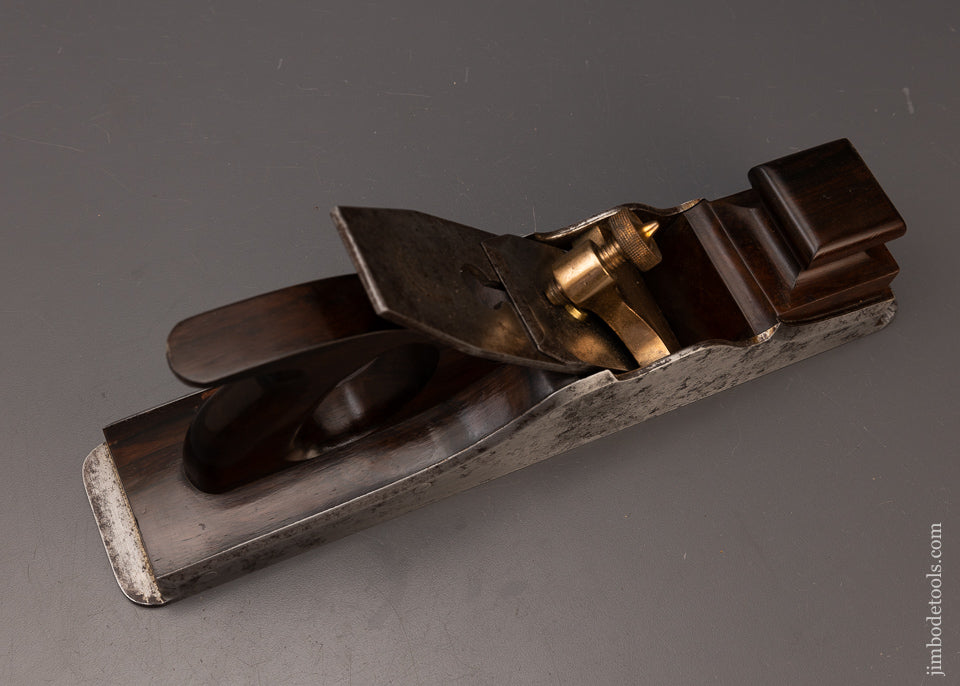 Fine MATHIESON Dovetailed Rosewood Infill Bench Plane - EXCELSIOR 112167