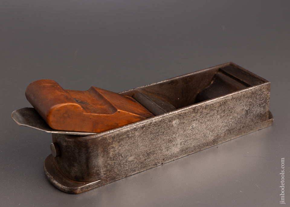 Rare & Fine MOON 4 LITTLE Qn. St. LINCOLN’S INN-FIELDS Dovetailed Infill Miter Plane with Boxwood Infill - EXCELSIOR 112616