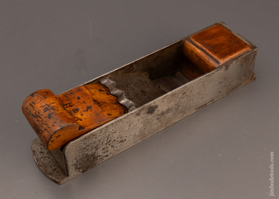 Stunning Massive 12 Inch Dovetailed Infill Miter Plane - EXCELSIOR 112628