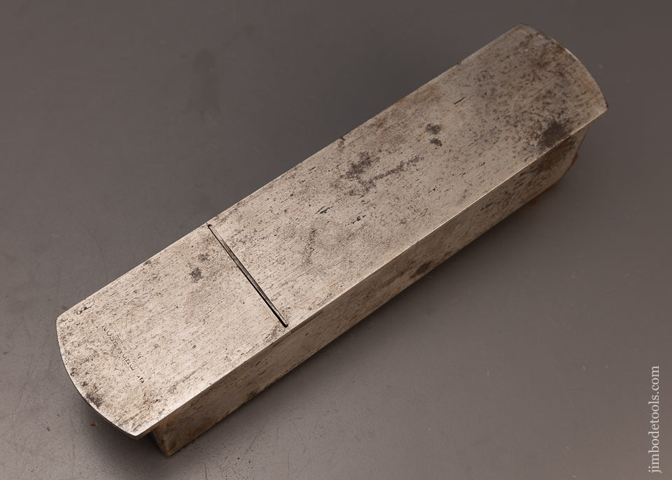 Stunning Massive 12 Inch Dovetailed Infill Miter Plane - EXCELSIOR 112628