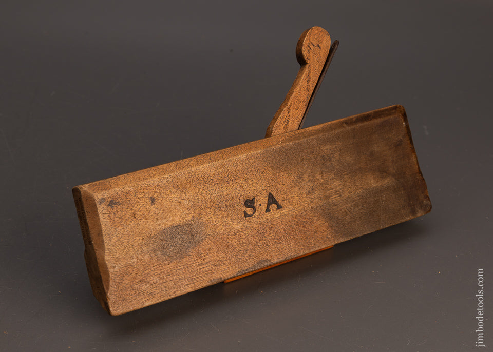 Fine F. NICHOLSON WRENTHAM 18th Century Yellow Birch Moulding Plane - EXCELSIOR 113564