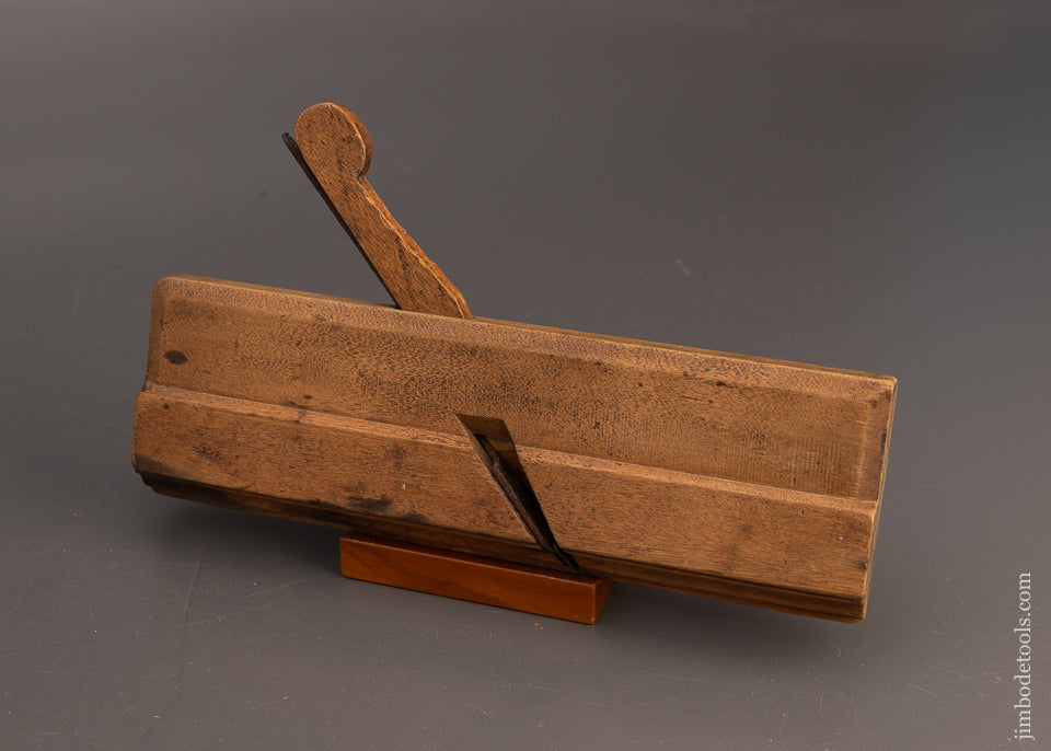 Fine F. NICHOLSON WRENTHAM 18th Century Yellow Birch Moulding Plane - EXCELSIOR 113564