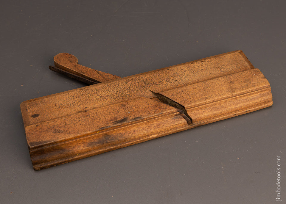 Fine F. NICHOLSON WRENTHAM 18th Century Yellow Birch Moulding Plane - EXCELSIOR 113564