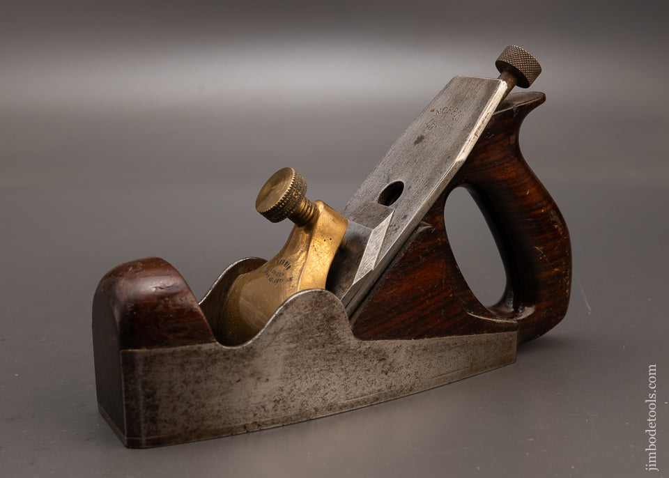 Fantastic Pre-War NORRIS No. A-5 Dovetailed Rosewood Infill Smooth Plane - EXCELSIOR 115751