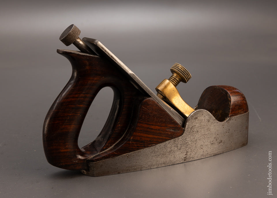 Fantastic Pre-War NORRIS No. A-5 Dovetailed Rosewood Infill Smooth Plane - EXCELSIOR 115751