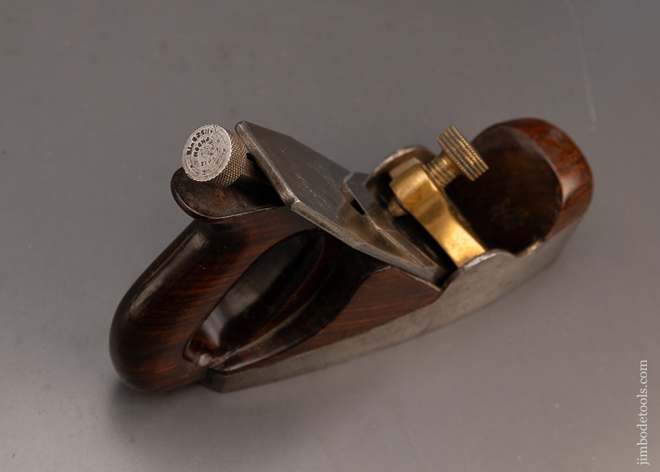 Fantastic Pre-War NORRIS No. A-5 Dovetailed Rosewood Infill Smooth Plane - EXCELSIOR 115751