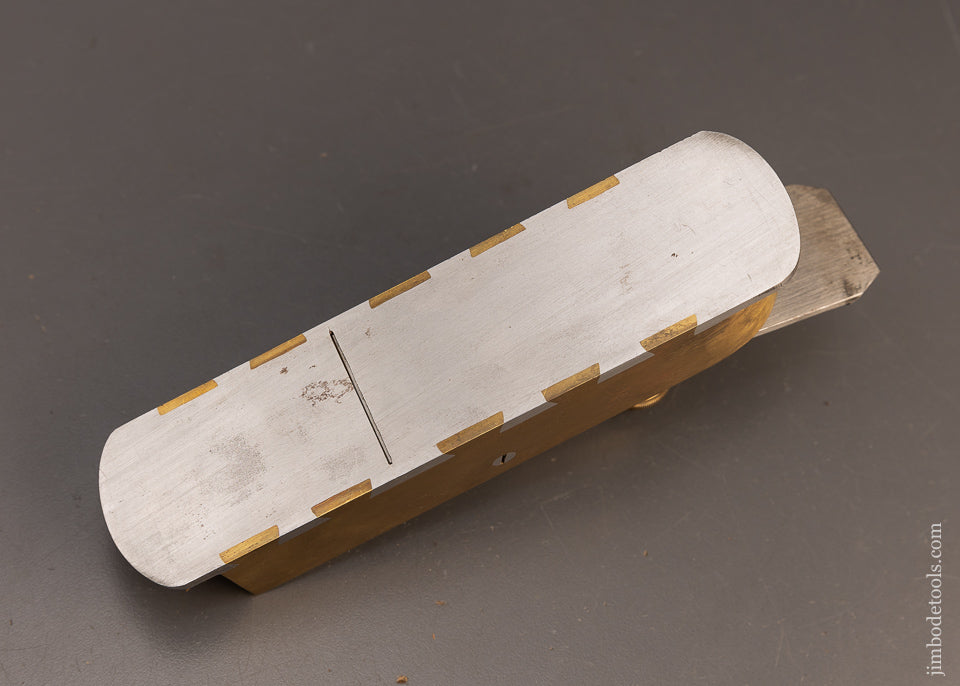 Spectacular Gunmetal Dovetailed Infill Miter Plane by ROB’T. BAKER - EXCELSIOR 115799 - AS OF JUNE 3