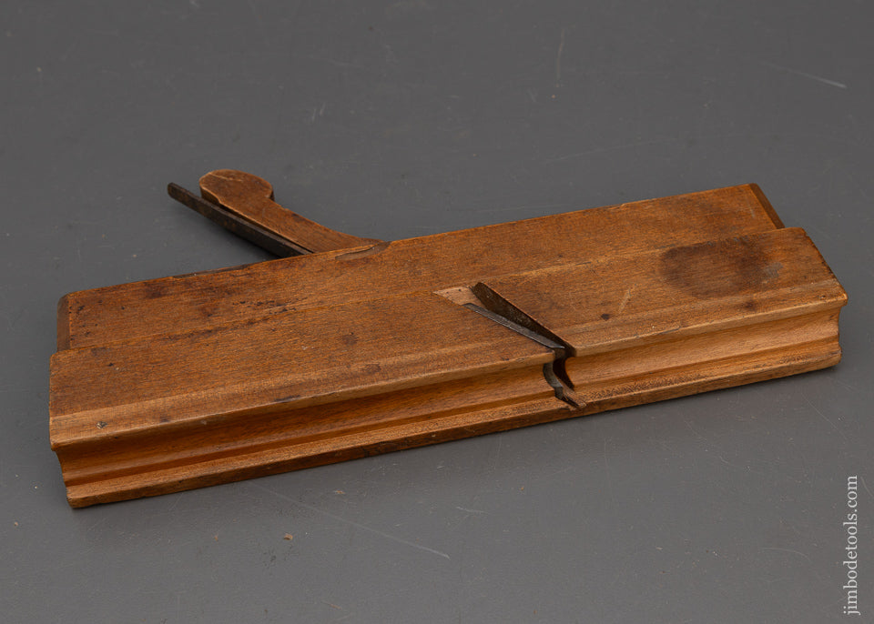 Rare & Fine *** 4 STAR 18th Century Yellow Birch 10 Inch Astragal Moulding Plane by OLNEY - EXCELSIOR 115958