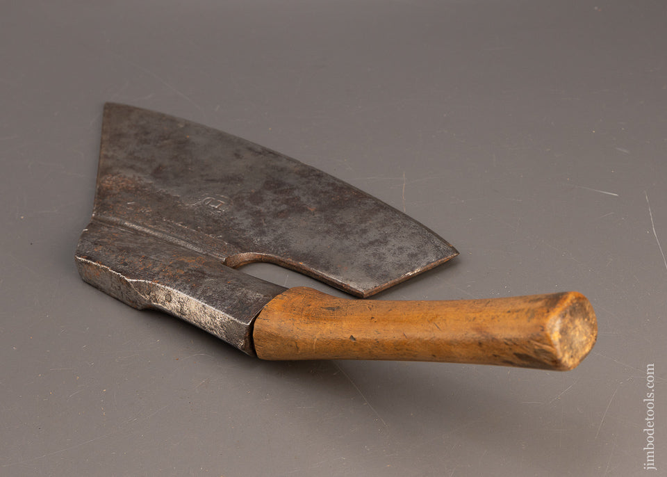 Drop Dead Stunning 18th Century HALF SIZE Goose Wing Axe DATED 1780 - EXCELSIOR 116578 - AS OF JUNE 10