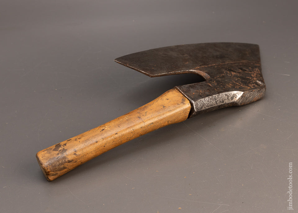 Drop Dead Stunning 18th Century HALF SIZE Goose Wing Axe DATED 1780 - EXCELSIOR 116578 - AS OF JUNE 10