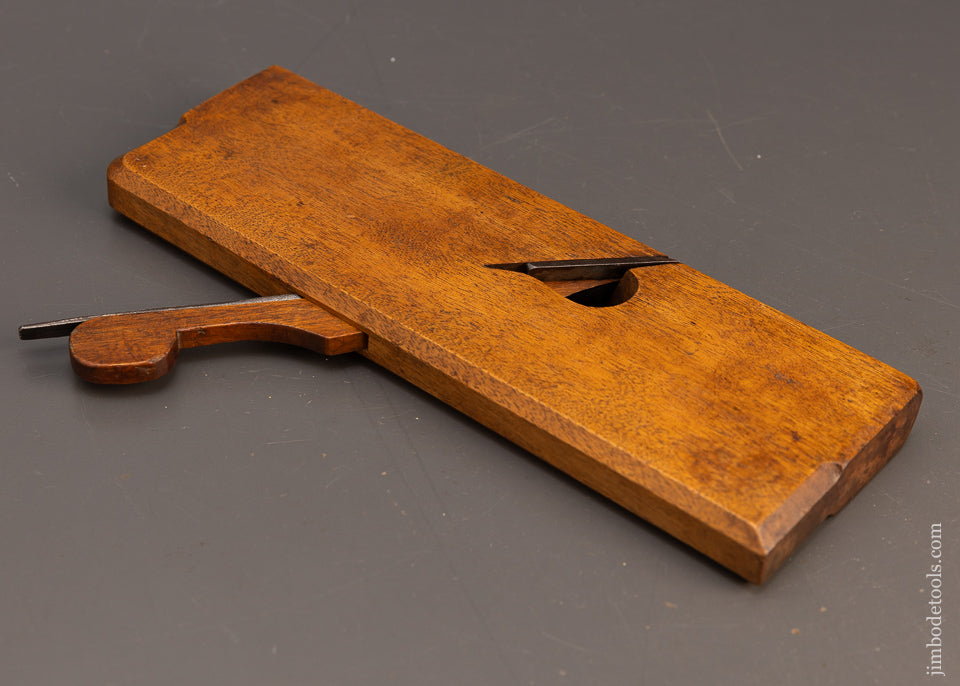 **** 4 STAR E. NEWEL LANESBORO 18th Century Yellow Birch Moulding Plane - EXCELSIOR 116603
