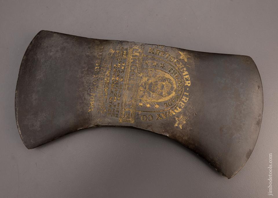 Wicked Awesome Embossed LINCOLN AXE KRETSCHMER TREDWAY CO. - 100318