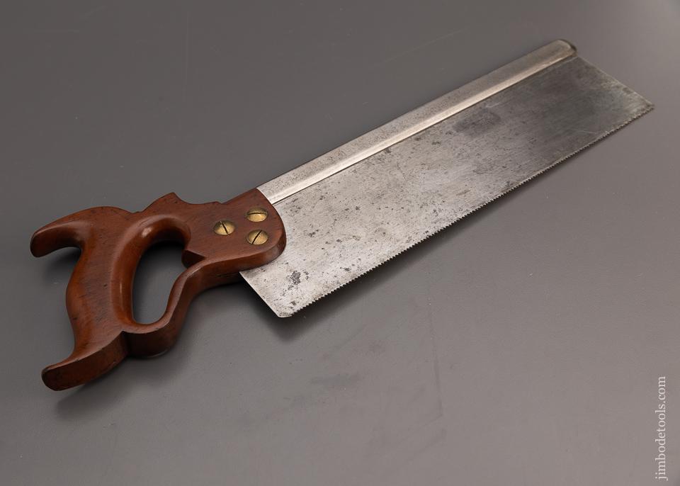 Just Sharpened WM. MCNIECE Tenon or Dovetail Saw - 100421