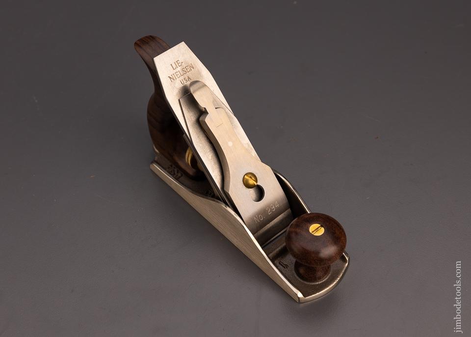 Dead Mint LIE NIELSEN N0. LN 2002 No. 1 Size Smooth Plane in White Bronze & Rosewood - 100648