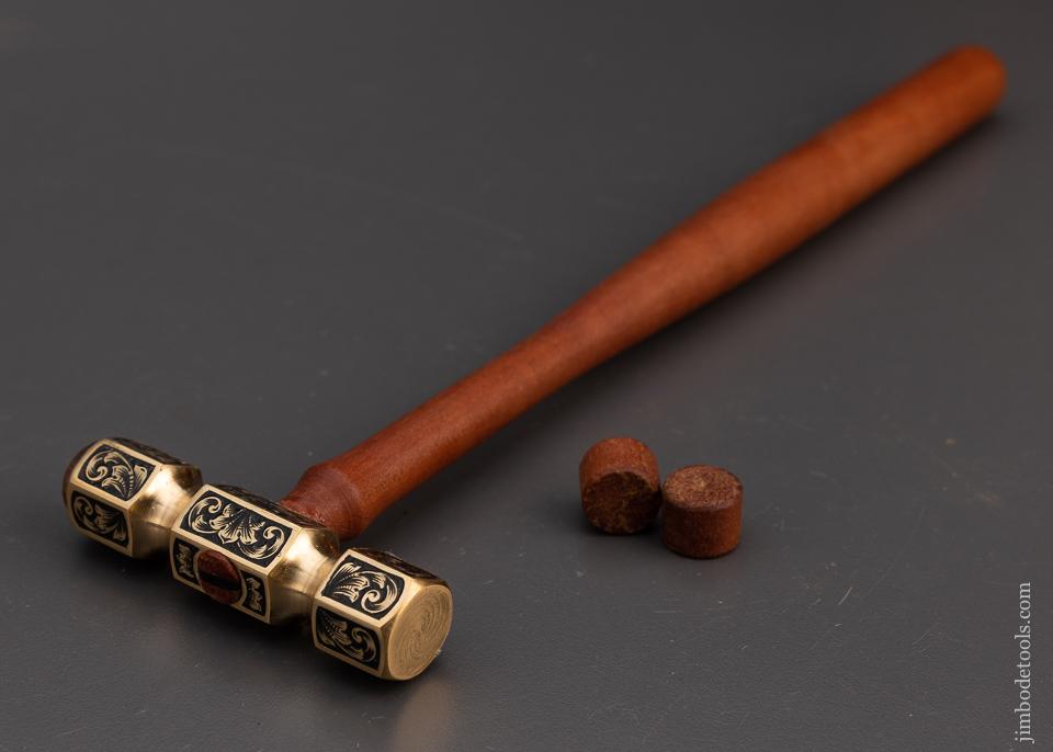 Drop Dead Stunning Deeply Engraved Plane Adjusting Hammer by MIKHAIL DAVYDOV - 100874