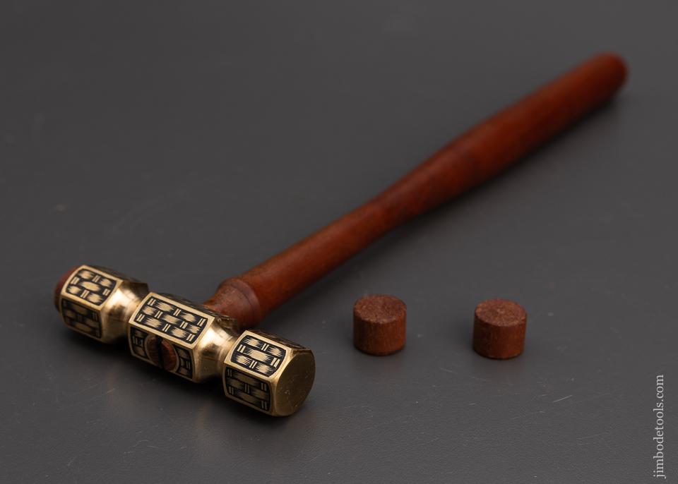 Drop Dead Stunning Deeply Engraved Plane Adjusting Hammer by MIKHAIL DAVYDOV - 100875