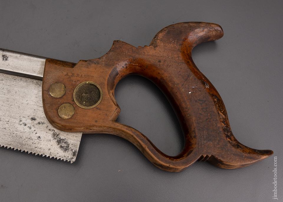 Early Pre-Civil War HENRY DISSTON Eagle Medallion Carcass Saw - 100982