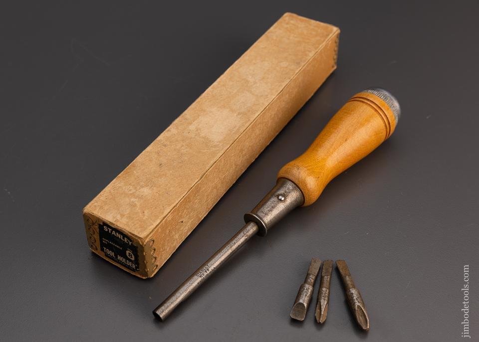 Rare Type STANLEY No. 8 Tool Holder Mint in Box -100913