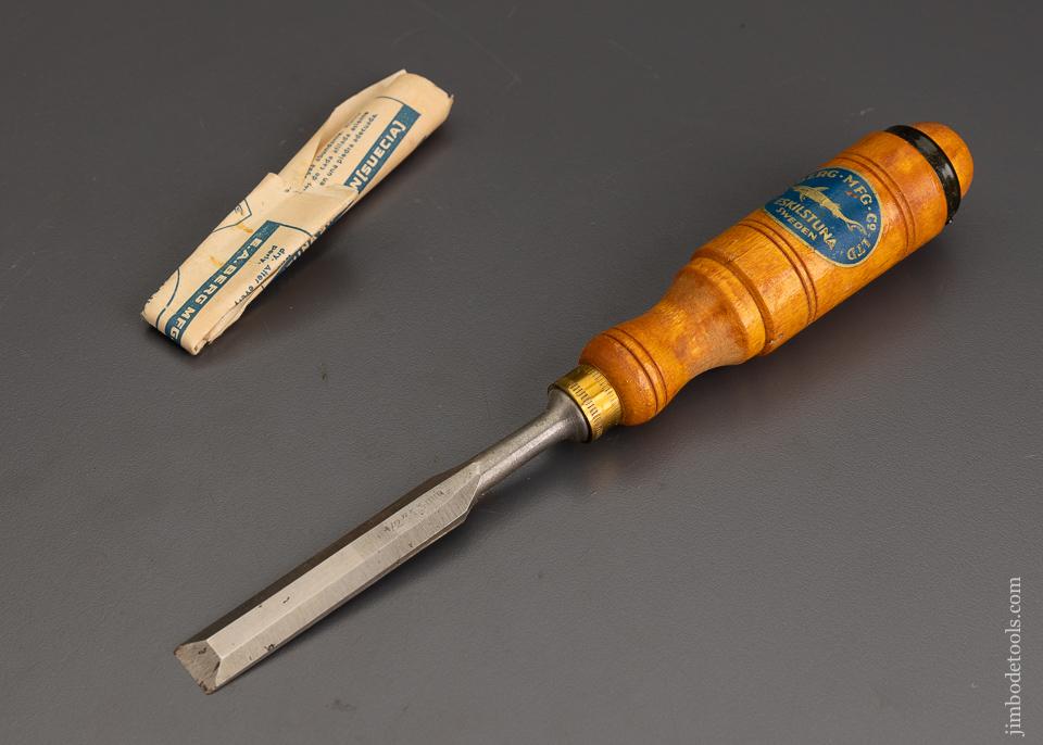 Dead Mint in Wrapper E.A BERG 3/8 Tang Chisel with Decal - 100930