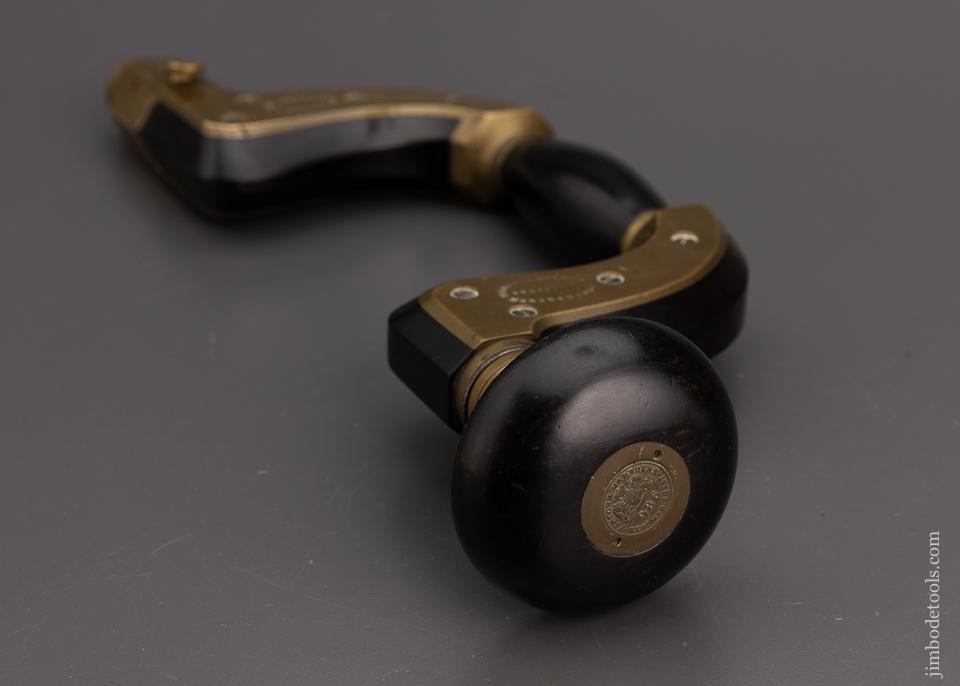 Crisp, Fine Brass & Ebony ULTIMATUM Brace by MARSDEN BROS. - 101377