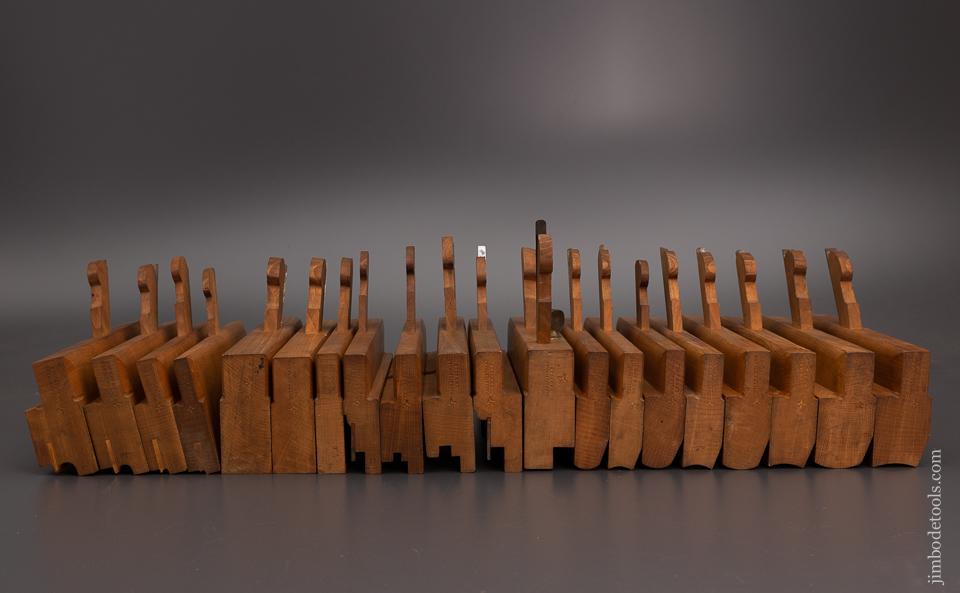 Amazing Set of Mint Unused Wooden Planes by WARD N.Y. - 101419