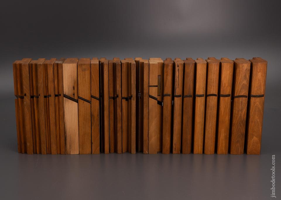Amazing Set of Mint Unused Wooden Planes by WARD N.Y. - 101419