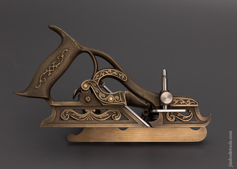 Magnificent MILLERS PATENT No. 50 Plow Plane Full Size Reproduction by PAUL HAMLER - 101478
