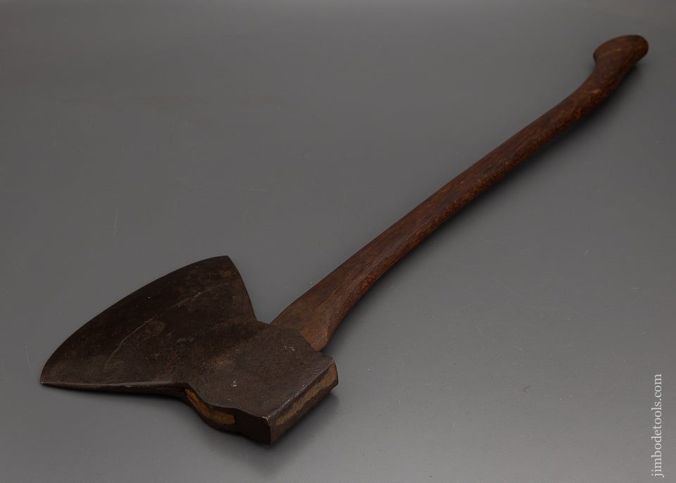 Massive Early 7 Pound Felling Axe by A.J. WINTERS - 101606