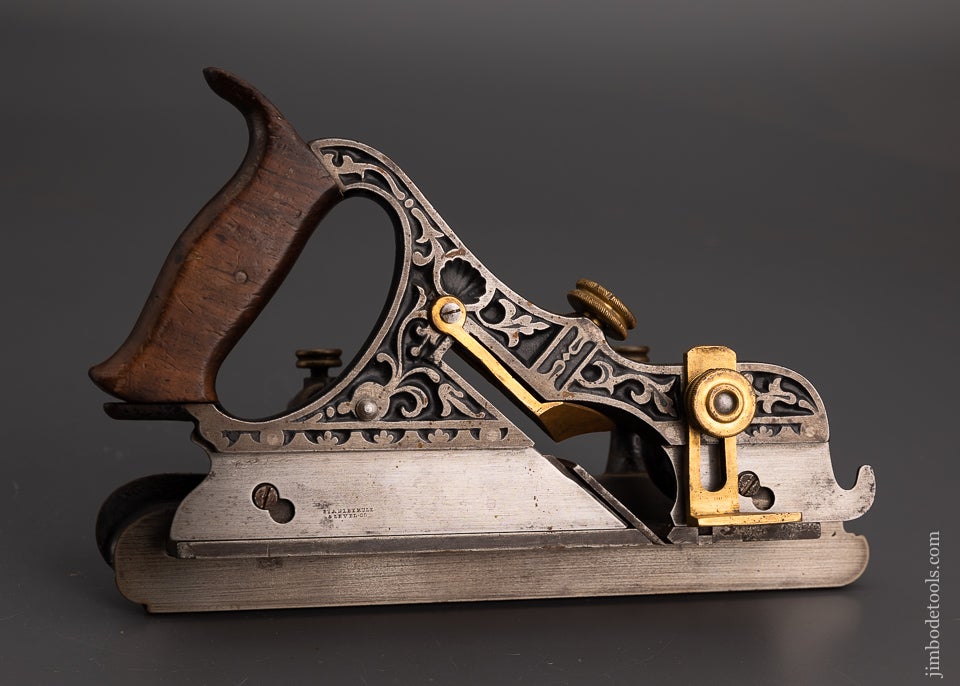 Gorgeous STANLEY MILLERS PATENT No. 41 Ornate Plow & Filletster Plane - 101626