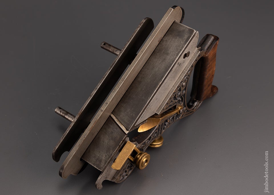 Gorgeous STANLEY MILLERS PATENT No. 41 Ornate Plow & Filletster Plane - 101626