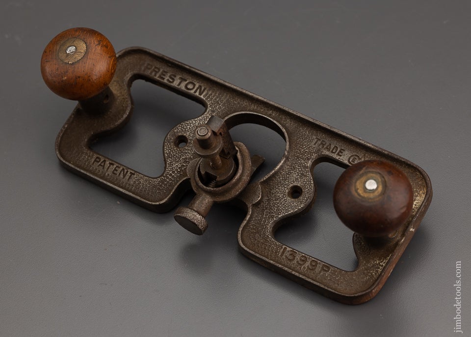 Rare PRESTON No. 1399P Router Plane Large Size - 101631