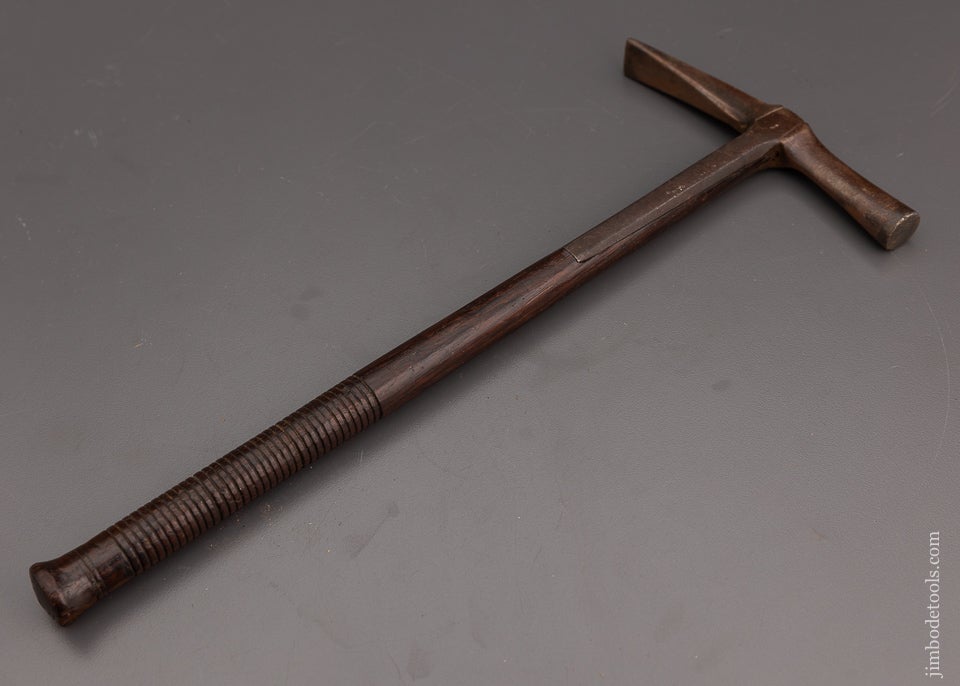 Elegant Rosewood Handled Strapped Hammer - 101632