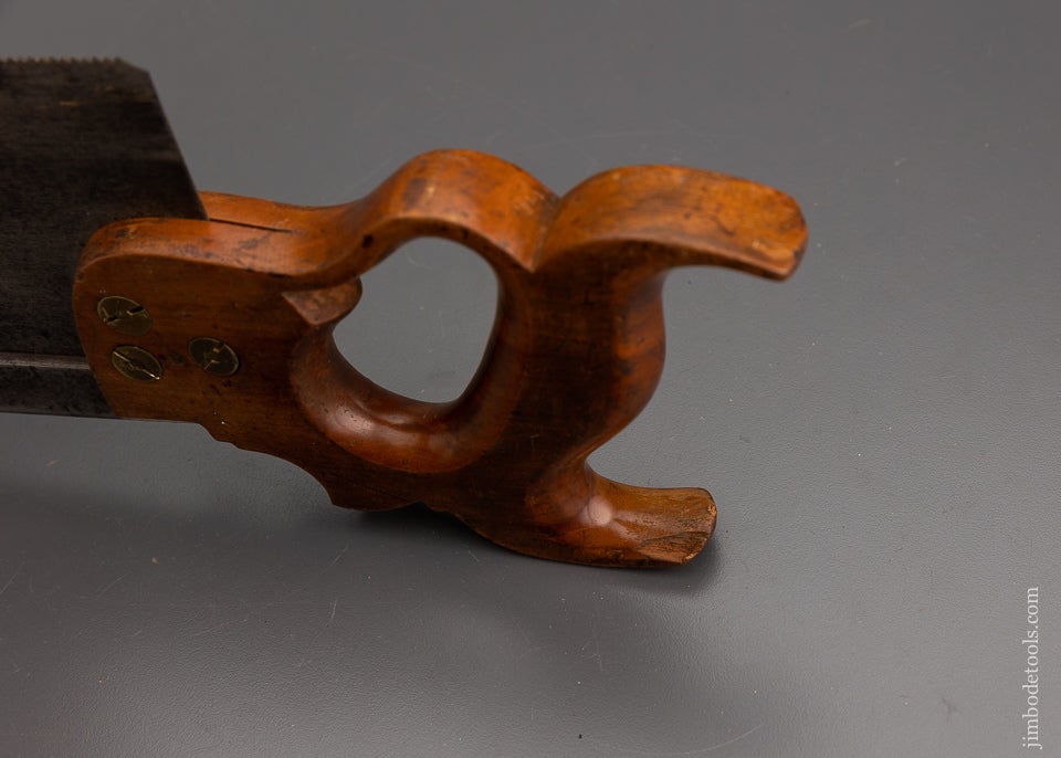 Early & Fine H. DISSTON (Pre-Son) EAGLE MEDALLION 14 Inch carcass Saw - 101644