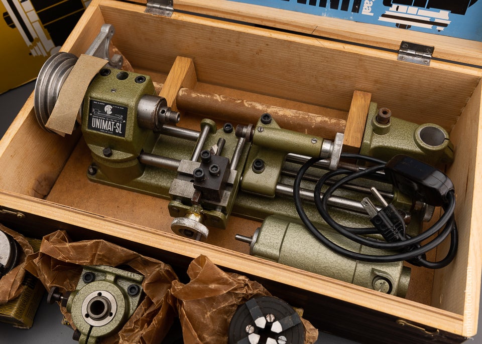 Dead Mint & Unused EDELSTAAL UNIMAT 5-1 Machine, Lathe, Milling Machine, Drill Press, Etc. - 101717