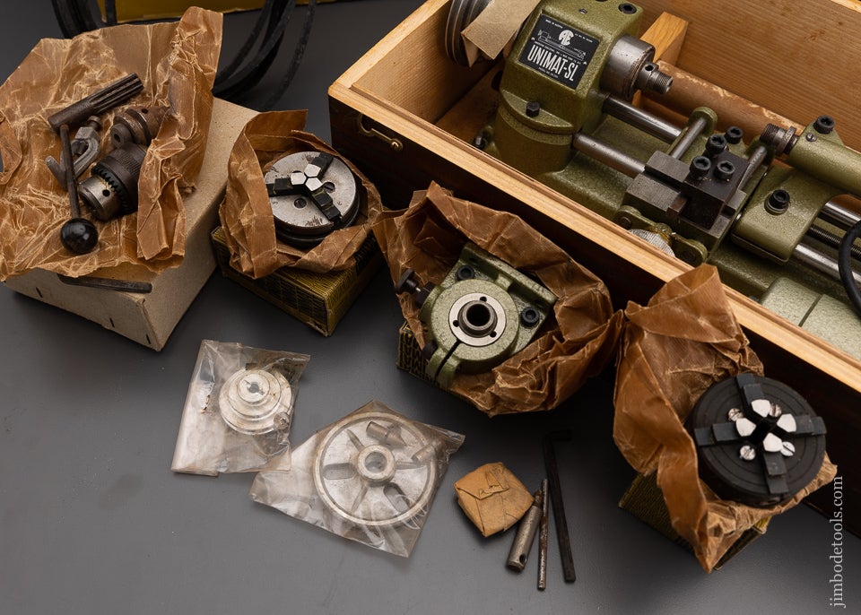 Dead Mint & Unused EDELSTAAL UNIMAT 5-1 Machine, Lathe, Milling Machine, Drill Press, Etc. - 101717