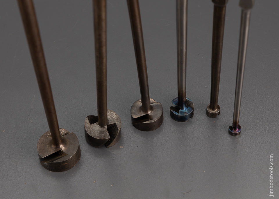 Rare Set of 6 Forstner Bits for Bit Brace - 101779