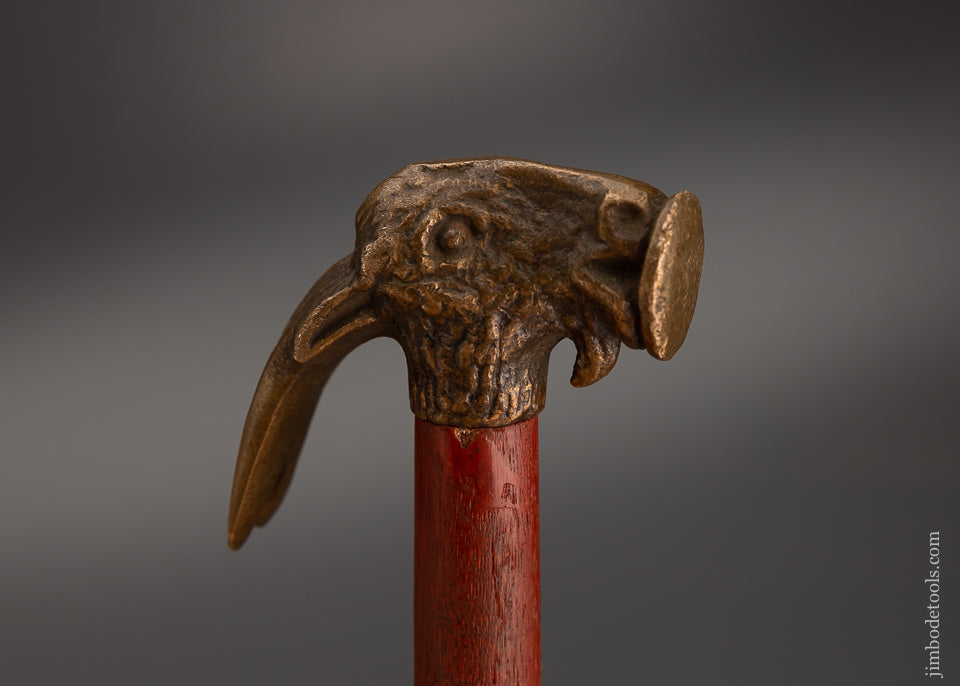 Rare MITTELDORFER STRAUS PATENT Goat Head Hammer - 101810