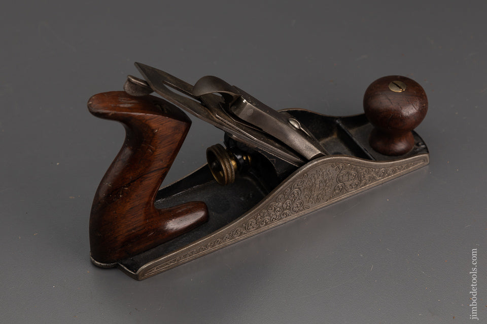 Amazing Lavishly Engraved STANLEY No. 3 Smooth Plane - 102255