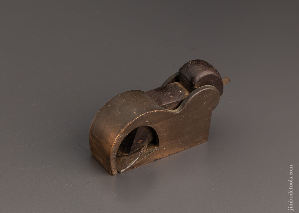 Fat Little Bull Nose Shoulder Plane in Gunmetal - 102324