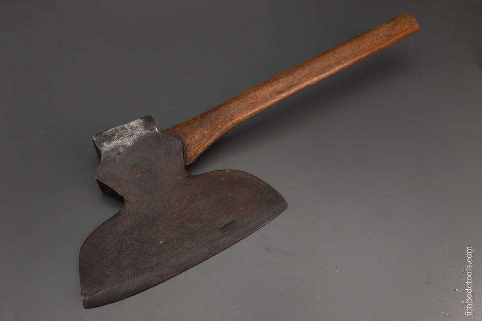 Good User Offset Single Bevel Broad Axe Hewing Axe - 102329