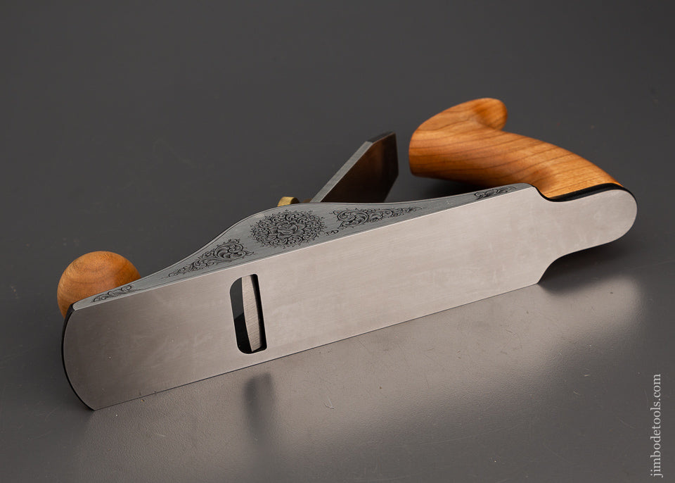 LIE NIELSEN No. 40 1/2 Scrub Plane Lavishly Engraved by MIKHAIL DAVYDOV Mint in Box - 102617