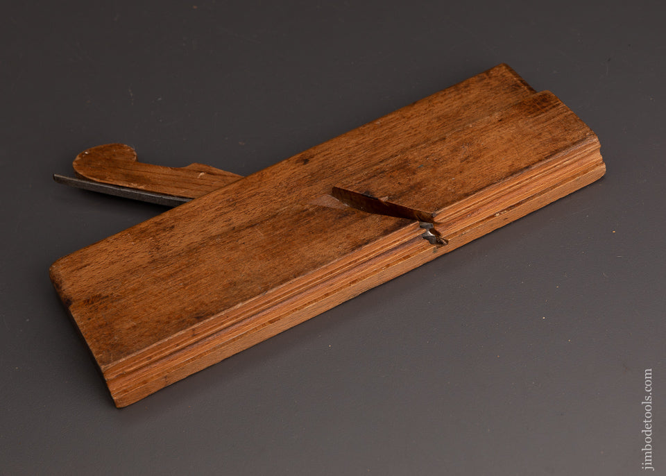 IOHN SLEEPER Newburyport MA circa 1780-92 - 3/16 Inch Astragal Moulding Plane Good+ - 102732
