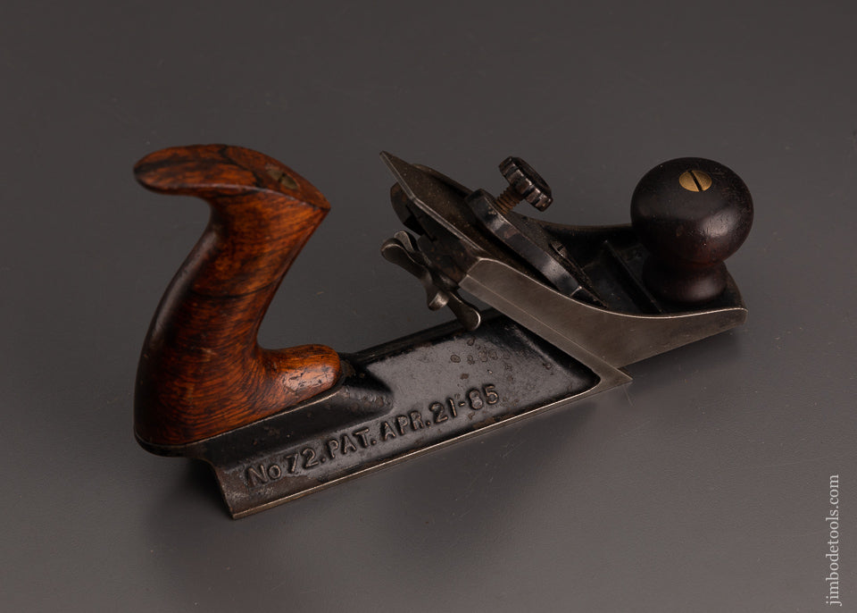 Fine STANLEY No. 72 Chamfer Plane - EXCELSIOR 102757