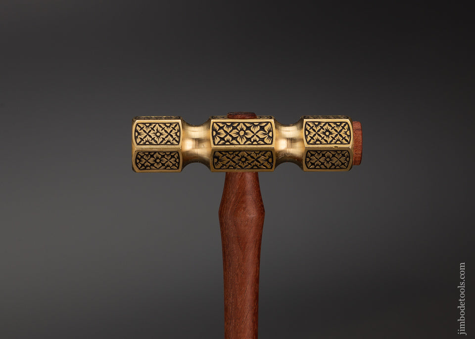 Drop Dead Stunning Deeply Engraved Plane Adjusting Hammer by MIKHAIL DAVYDOV - 102759