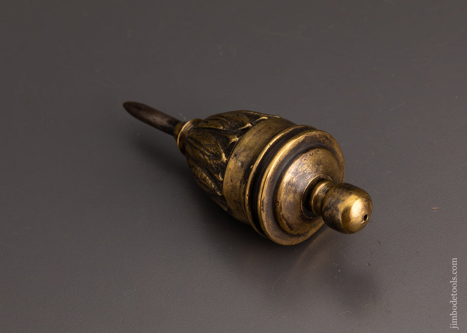 Gorgeous Ornate Brass Plumb Bob - 102899
