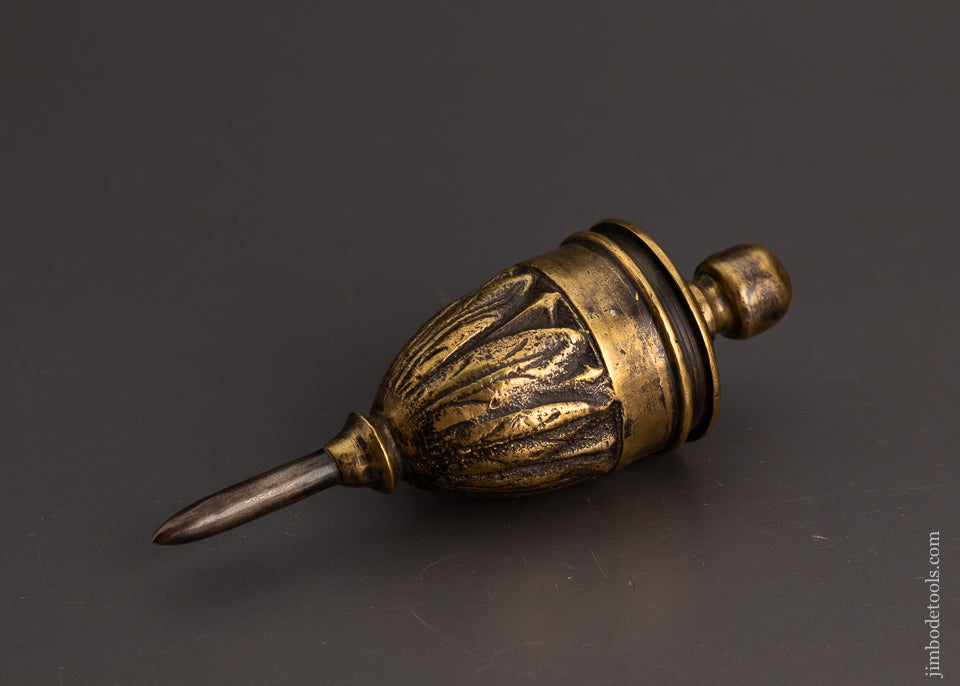 Gorgeous Ornate Brass Plumb Bob - 102899