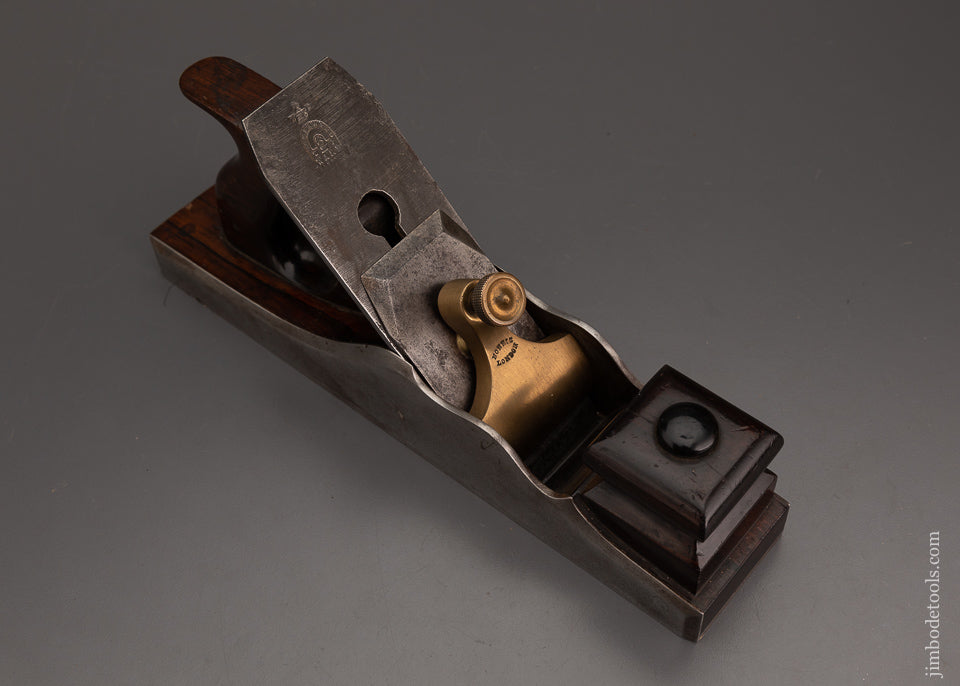 Beautiful NORRIS No. 1 Panel Plane 13 1/2 Inch Pre-War Dovetailed Rosewood - 103035