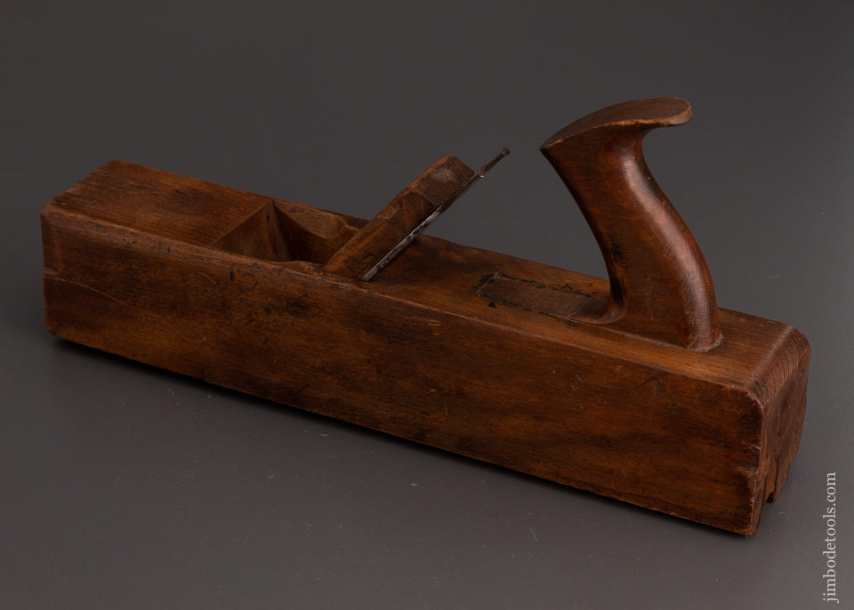 J. COLTON PHILA Jack Handled Cornice Plane with Lignum Boxing - 103069