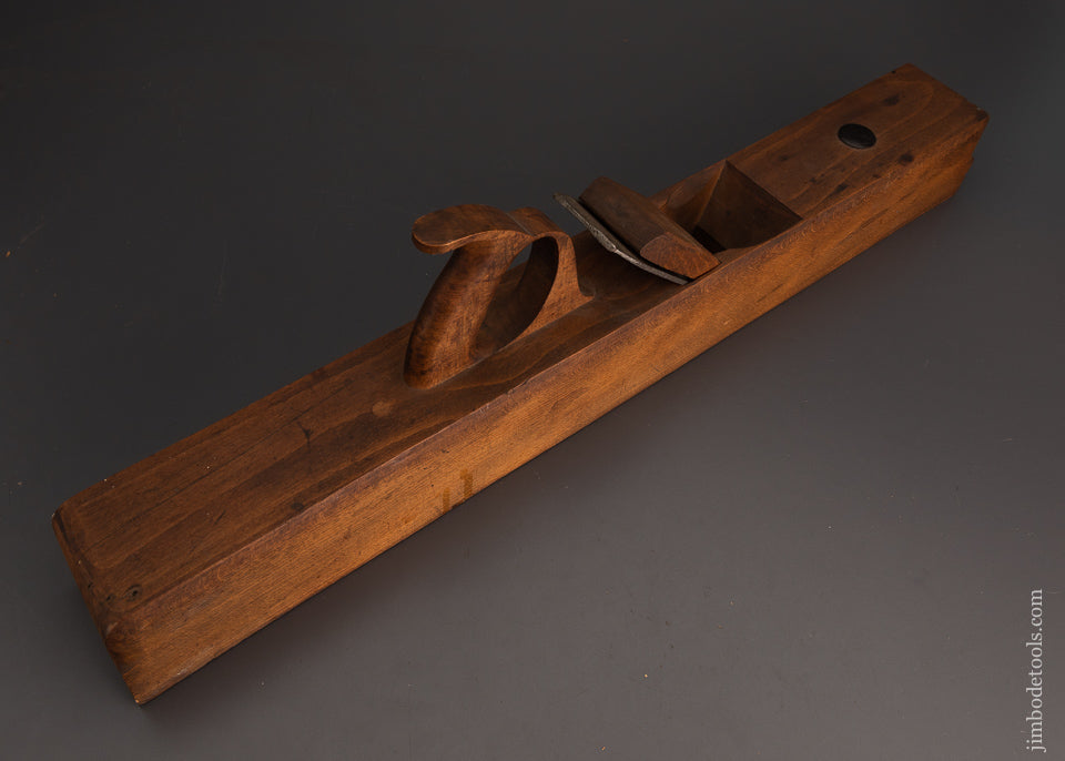 Near Mint BUFFALO TOOL CO. 26 Inch Wooden Jointer Plane - 103148