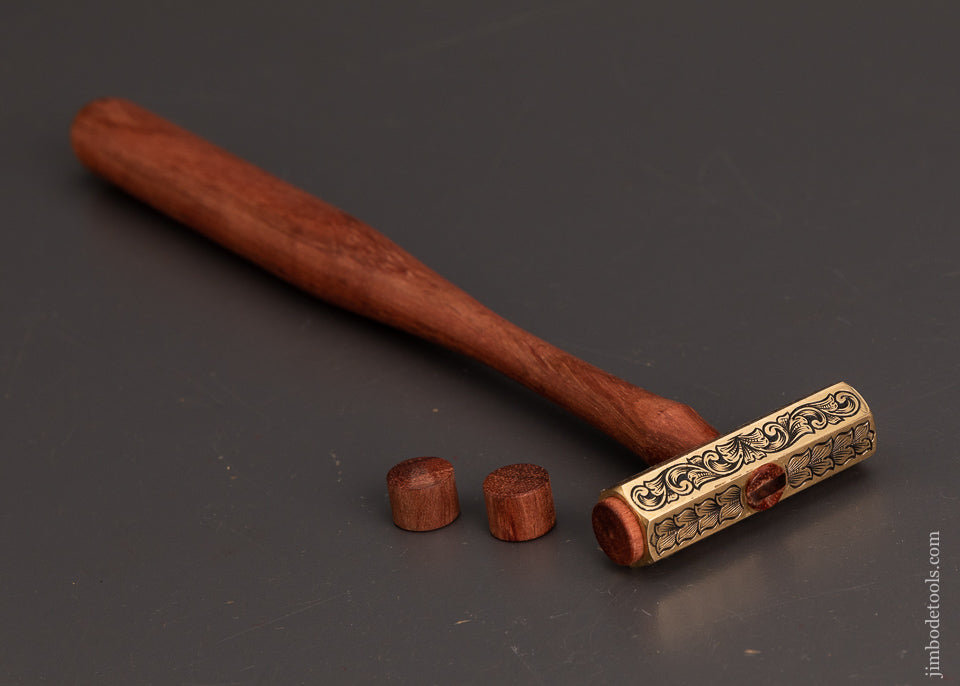 Drop Dead Stunning Deeply Engraved Plane Adjusting Hammer by MIKHAIL DAVYDOV - 103157